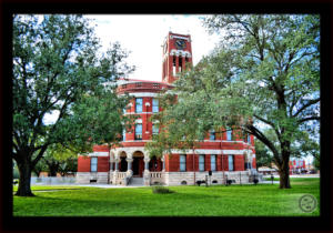 Lee County Texas Courthouse Giddings 1898