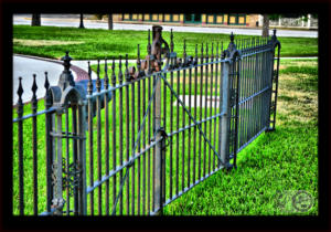 Lee County Texas Courthouse Fencing Span