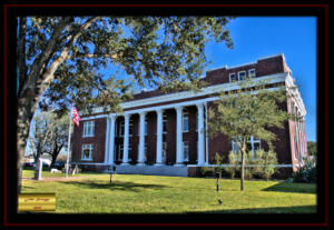 Live Oak County Courthouse George West Texas 1919