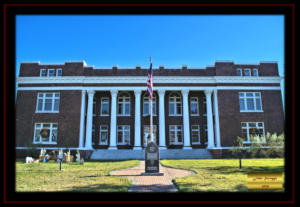 Live Oak County Courthouse George West Texas 1919