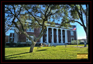 Live Oak County Courthouse George West Texas 1919