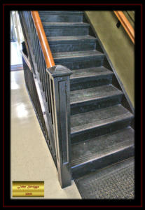 McMullen County Courthouse Interior Stairwell