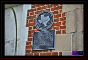 Mercedes 1928 City Hall Historical Marker