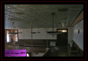 Milam County Courthouse District Courtroom Balcony