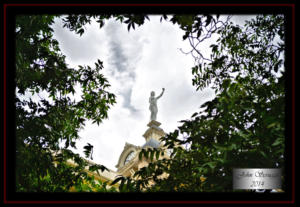 Milam County Courthouse Lady Justice