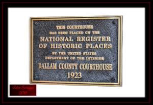 National Register of Historic Places Placque