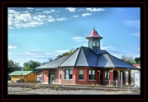 Old Railroad Station Rockdale Texas