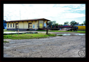 Railroad Freight Depot Giddings Texas