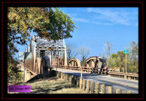Red River Through Truss Bridge Fannin County Texas Highway 78