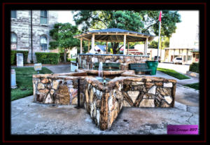 Somervell Courthouse Square Fountain and Gazebo