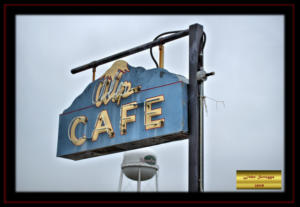 US67 Bankhead Highway Business Sign Mount Vernon Texas