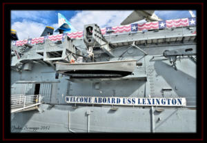 USS Lexington Corpus Christi Texas Entry