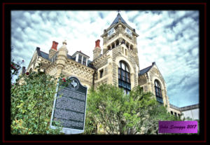 Victoria County Texas Courthouse 1892 with Marker