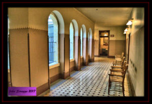 Victoria County Texas Courthouse Corridor