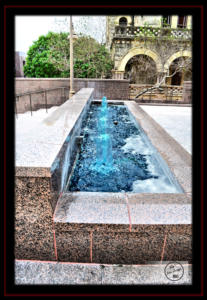 Victoria County Texas Courthouse Fountain