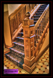 Victoria County Texas Courthouse Stair