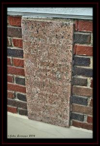 Willacy County Courthouse 1922 Cornerstone