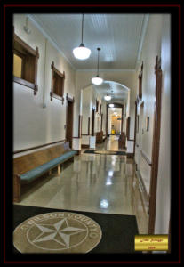 Wilson County Texas Courthouse Interior Corridor