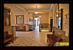 Wood County Courthouse Quitman Texas Interior Hallway 2