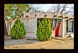 Bent Door Cafe ... Adrian, Texas (Route 66)